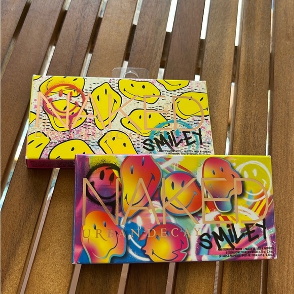 Urban Decay Naked Smiley - Mucho Happy & Chilli Happy Eyeshadow Palette Duo BNIB - Picture 9 of 16